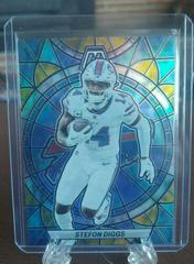 Stefon Diggs #SG-14 Football Cards 2023 Panini Mosaic Stained Glass Prices