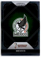 Mexico #16 Soccer Cards 2022 Panini Prizm World Cup Team Badges Prices