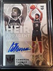 Cameron Thomas [Ruby] Basketball Cards 2021 Panini Court Kings Heir Apparent Autographs Prices