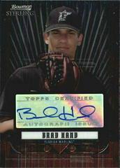 Brad Hand [Autograph] #BHA Baseball Cards 2008 Bowman Sterling Prospects Prices