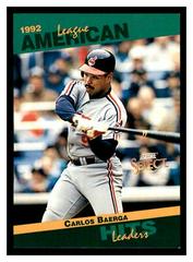 Carlos Baerga #8 Baseball Cards 1993 Score Select Stat Leaders Prices