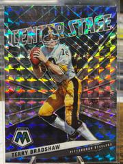Terry Bradshaw [Silver] #CS27 Football Cards 2021 Panini Mosaic Center Stage Prices