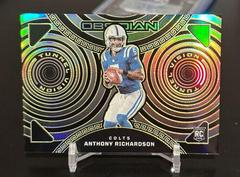 Anthony Richardson [Yellow Electric Etch] #3 Football Cards 2023 Panini Obsidian Tunnel Vision Prices