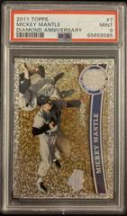 Mickey Mantle [Cognac Diamond Anniversary] #7 Baseball Cards 2011 Topps Prices