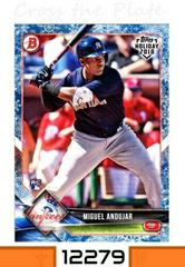 Miguel Andujar [White Snow] Baseball Cards 2018 Topps Holiday Bowman Prices