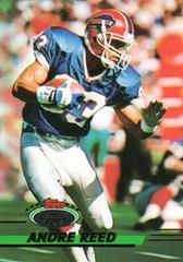Andre Reed #107 Football Cards 1993 Stadium Club Prices