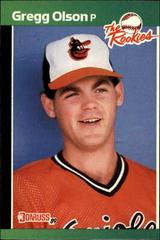 Gregg Olson #35 Baseball Cards 1989 Donruss Rookies Prices