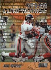 Jamal Anderson #NC25 Football Cards 1999 Stadium Club Chrome Never Compromise Prices