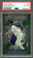 Don Mattingly [w/ Coating] #126 Baseball Cards 1995 Finest Prices