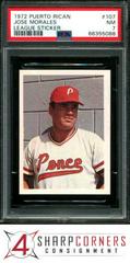 Jose Morales Baseball Cards 1972 Puerto Rican League Sticker Prices