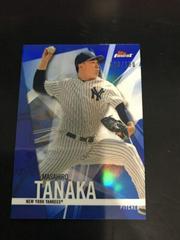 Masahiro Tanaka [Blue Refractor] #4 Baseball Cards 2017 Topps Finest Prices