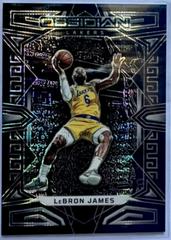 LeBron James [Asia] Basketball Cards 2022 Panini Obsidian Prices