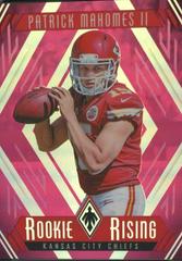 Patrick Mahomes II [Pink] #RR-15 Football Cards 2017 Panini Phoenix Rookie Rising Prices