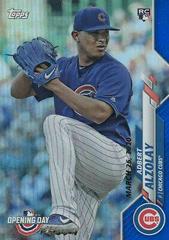 Adbert Alzolay [Blue Foil] #167 Baseball Cards 2020 Topps Opening Day Prices