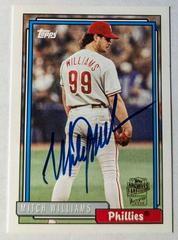 Mitch Williams Baseball Cards 2012 Topps Archives Fan Favorite Autographs Prices