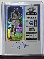James Harden #4 Basketball Cards 2022 Panini Contenders Optic Veteran Ticket Autograph Prices