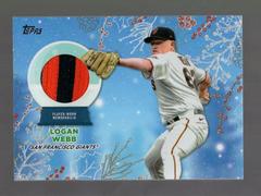 Logan Webb [Silver] #RC-LW Baseball Cards 2023 Topps Holiday Relics Prices
