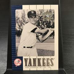 Bobby Richardson #27 Baseball Cards 2000 Upper Deck Yankees Legends Prices