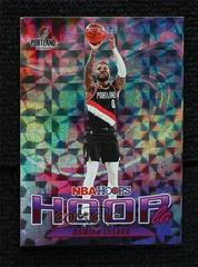 Damian Lillard [Hyper Red] #5 Basketball Cards 2023 Panini Hoops Hoopla Prices