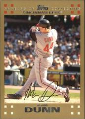 Adam Dunn [Gold] #520 Baseball Cards 2007 Topps Prices
