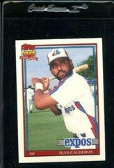 Ivan Calderon Baseball Cards 1991 Topps Traded Tiffany Prices