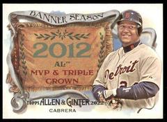 Miguel Cabrera Baseball Cards 2022 Topps Allen & Ginter Banner Seasons Prices