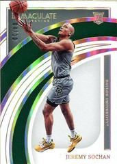 Jeremy Sochan [Gold] Basketball Cards 2022 Panini Immaculate Collection Collegiate Prices