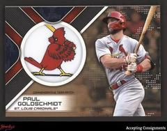 Paul Goldschmidt [Gold] Baseball Cards 2023 Topps Patchwork of the Past Commemorative Patch Prices