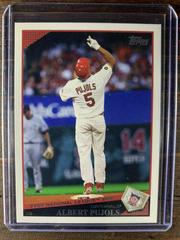 Albert Pujols #217 Baseball Cards 2009 Topps Prices
