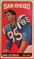 Bob Petrich Football Cards 1965 Topps Prices