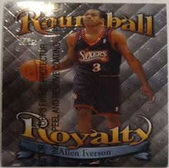 Allen Iverson [w/Coating] #R4 Basketball Cards 1998 Topps Roundball Royalty Prices