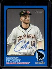 Connor Norby [Blue] #ROA-CN Baseball Cards 2022 Topps Heritage Minor League Real One Autographs Prices