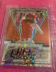 Bryce Harper [Red Donut Circles] Baseball Cards 2021 Panini Prizm Fearless Prices
