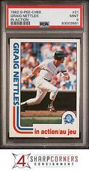 Graig Nettles [In Action] #21 Baseball Cards 1982 O Pee Chee Prices