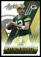 Aaron Rodgers [Spectrum Gold] #15 Football Cards 2014 Panini Absolute Prices