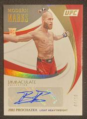 Jiri Prochazka [Gold] Ufc Cards 2021 Panini Immaculate UFC Modern Marks Autograph Prices