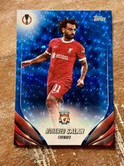 Mohamed Salah [Icy Blue Foilboard] #163 Soccer Cards 2023 Topps UEFA Club Prices