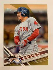 Mookie Betts [Gold] Baseball Cards 2017 Topps Prices