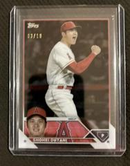 Shohei Ohtani [Clear] #17 Baseball Cards 2023 Topps Prices