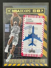 Kawhi Leonard [Winter] Basketball Cards 2021 Panini Hoops Frequent Flyers Prices