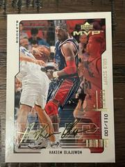 Hakeem Olajuwon [Gold Script] Basketball Cards 2000 Upper Deck MVP Prices