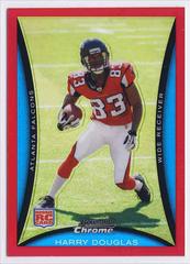 Harry Douglas [Red Refractor] Football Cards 2008 Bowman Chrome Prices