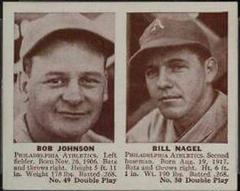 Bob Johnson, Bill Nagel Baseball Cards 1941 Double Play Prices