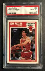John Paxson Basketball Cards 1989 Fleer Prices