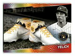 Christian Yelich [Black] #FF-15 Baseball Cards 2022 Topps Flashiest Feet Prices