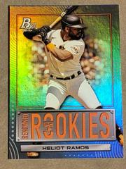 Heliot Ramos [Orange] Baseball Cards 2022 Bowman Platinum Renowned Rookies Prices