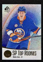 J. J. Peterka [Blue] #TR-43 Hockey Cards 2021 SP Authentic Top Rookies Prices