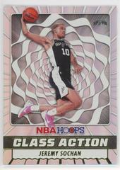 Jeremy Sochan [Holo] #9 Basketball Cards 2022 Panini Hoops Class Action Prices
