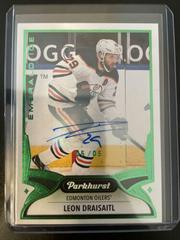 Leon Draisaitl [Emerald Ice Autograph] #272 Hockey Cards 2021 Parkhurst Prices