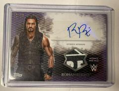 Roman Reigns [Purple] Wrestling Cards 2015 Topps WWE Undisputed Autographs Prices